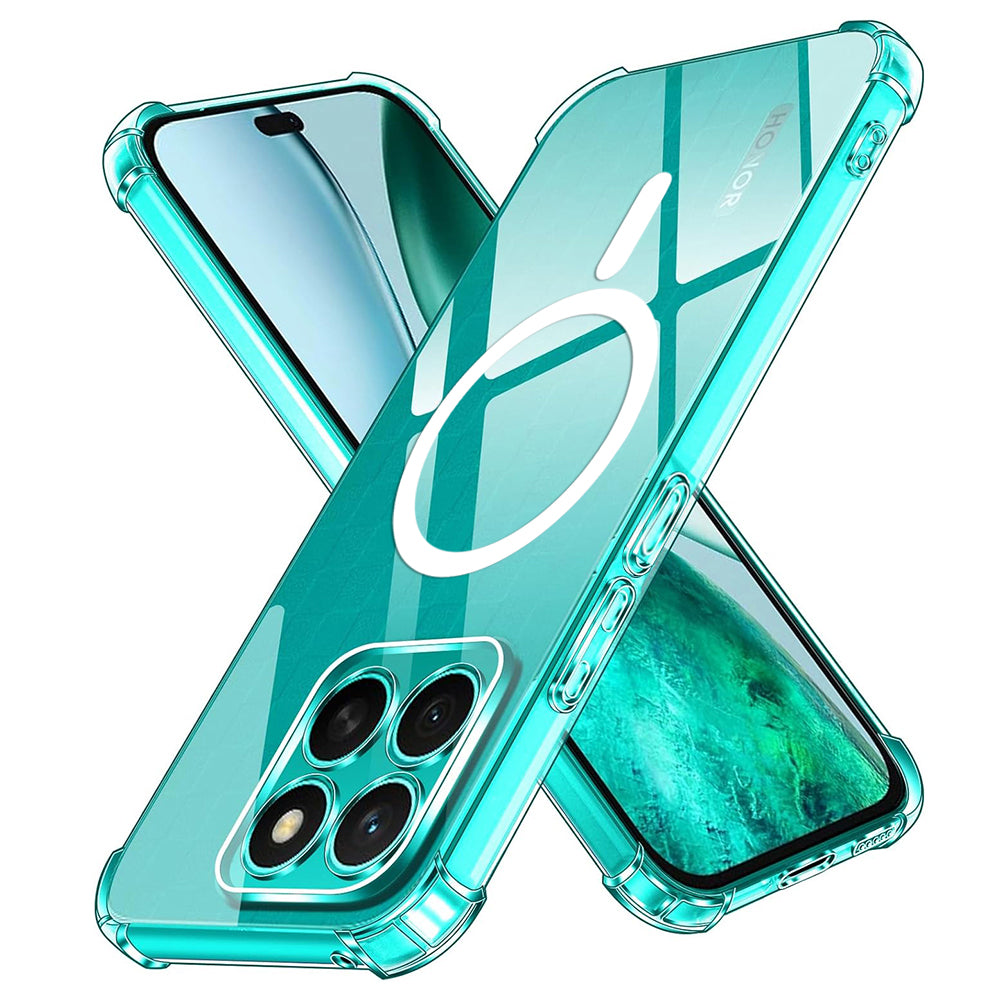 MagSafe-Hülle für Honor X8c, Techsuit, stoßfest, transparent