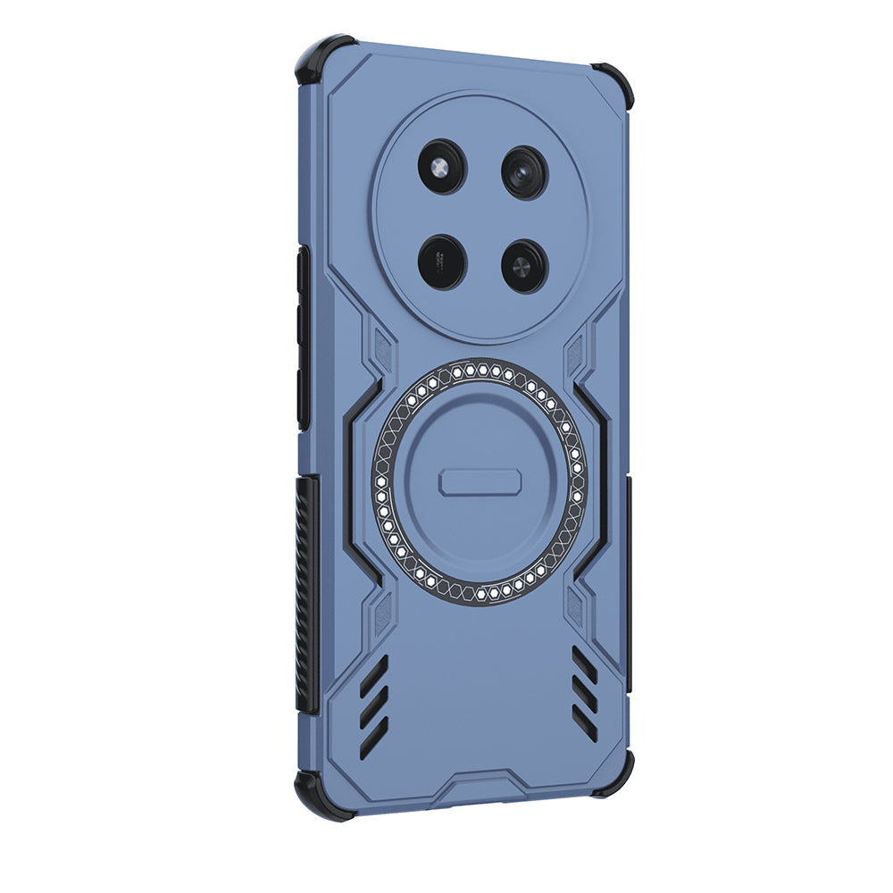 MagSafe-Hülle für Honor X9c / Magic7 Lite, Techsuit, ArmorMag, Blau
