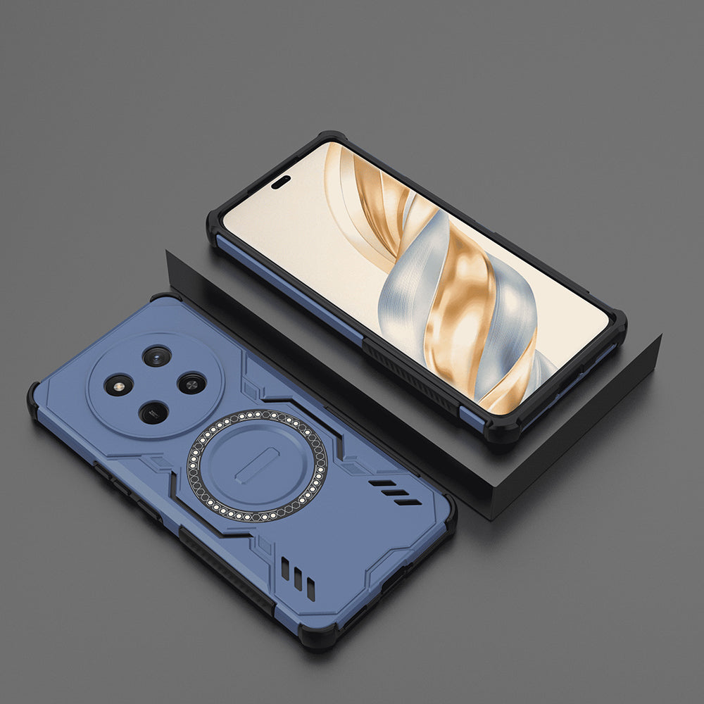 MagSafe-Hülle für Honor X9c / Magic7 Lite, Techsuit, ArmorMag, Blau
