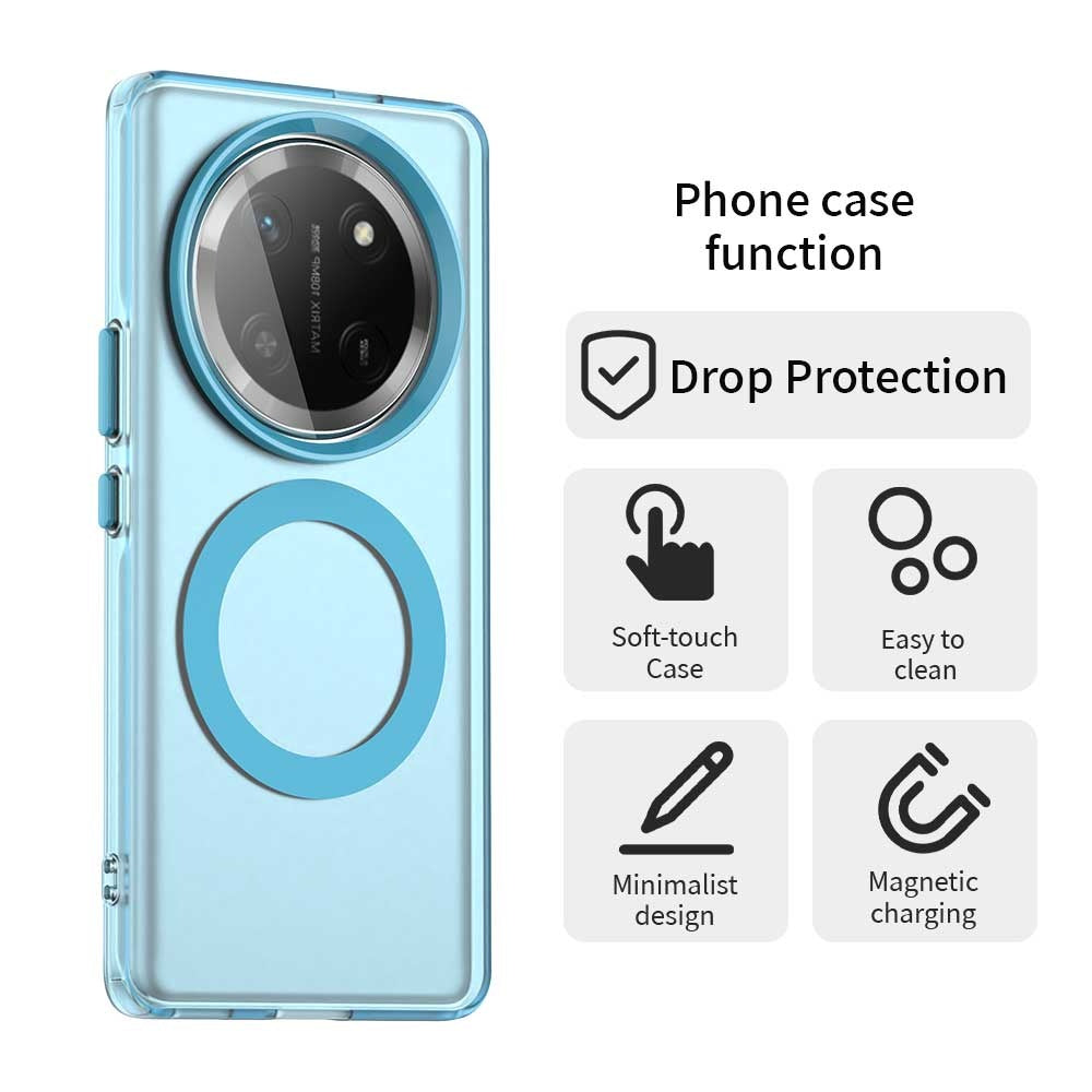 MagSafe-Hülle für Honor X9c / Magic7 Lite, Techsuit, CandyCase, Blau