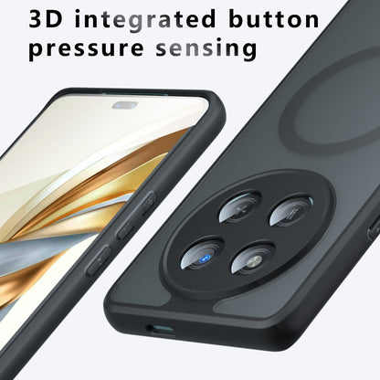 MagSafe-Hülle für Honor X9c / Magic7 Lite, Techsuit, PureFrost, Schwarz