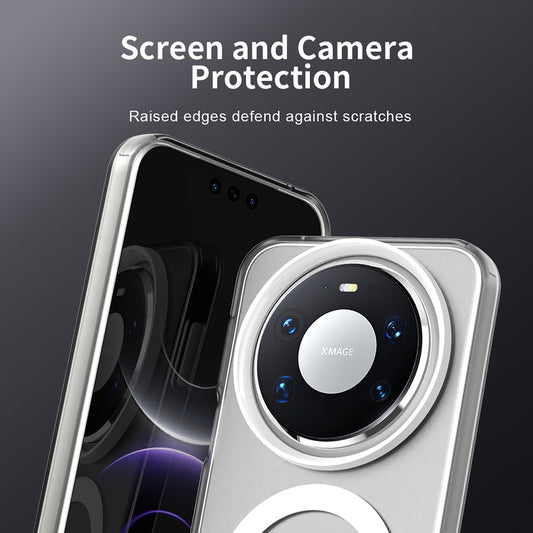 MagSafe Case for Huawei Mate 80 Pro, Techsuit, CandyCase, White