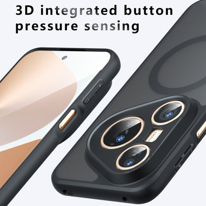 MagSafe-Hülle für Huawei Pura 80 Pro / Pura 80 Ultra, Techsuit, PureFrost, Satin Schwarz