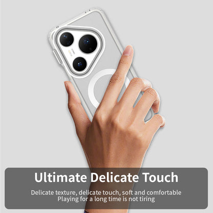 MagSafe-Hülle für Huawei Pura 80 Pro, Techsuit, CandyCase, Weiß