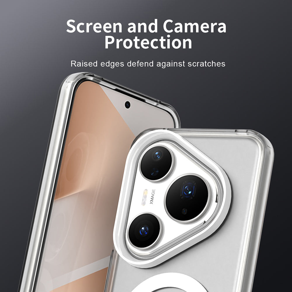 MagSafe-Hülle für Huawei Pura 80 Pro, Techsuit, CandyCase, Weiß