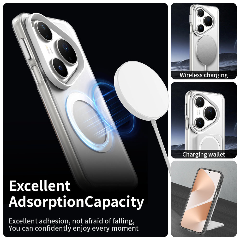 MagSafe-Hülle für Huawei Pura 80 Pro, Techsuit, CandyCase, Weiß