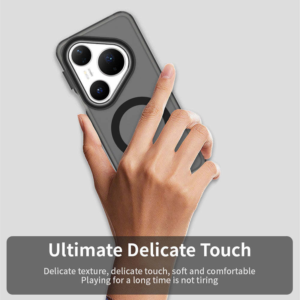 MagSafe-Hülle für Huawei Pura 80 Pro, Techsuit, CandyCase, Schwarz