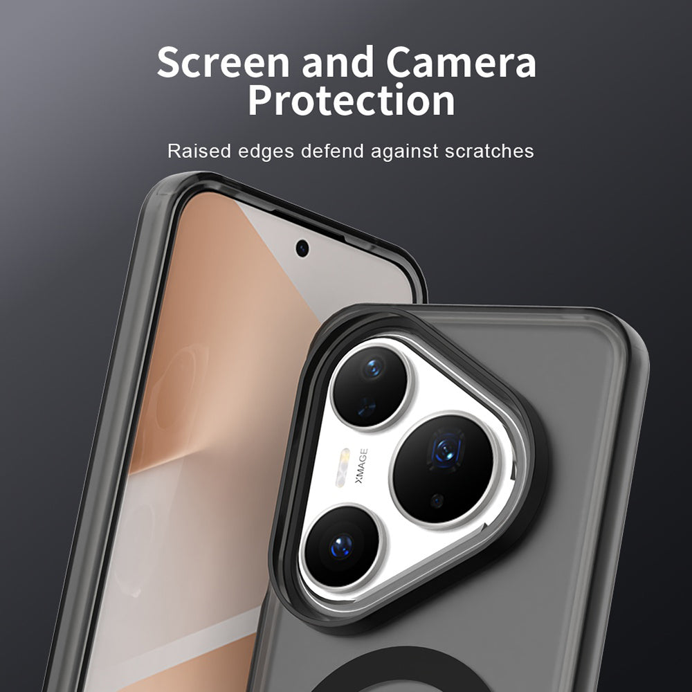 MagSafe-Hülle für Huawei Pura 80 Pro, Techsuit, CandyCase, Schwarz