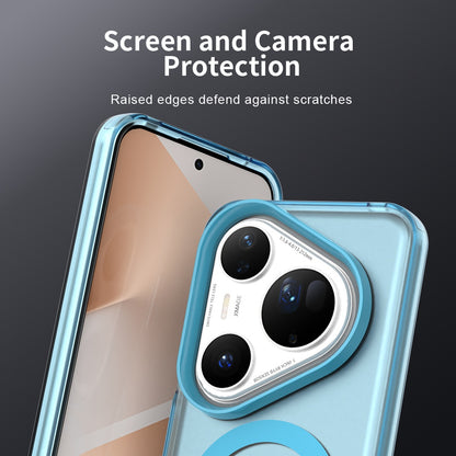 MagSafe-Hülle für Huawei Pura 80 Ultra, Techsuit, CandyCase, Blau