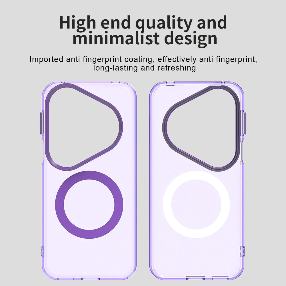 MagSafe-Hülle für Huawei Pura 80 Ultra, Techsuit, CandyCase, Lila
