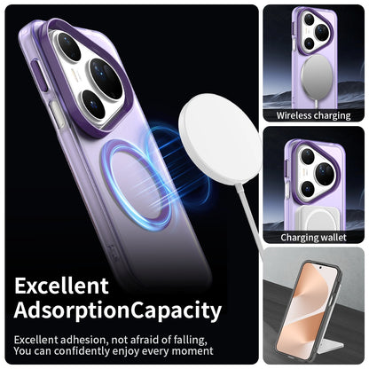 MagSafe-Hülle für Huawei Pura 80 Ultra, Techsuit, CandyCase, Lila