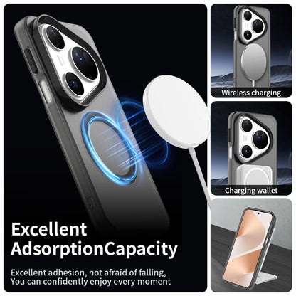 MagSafe-Hülle für Huawei Pura 80 Ultra, Techsuit, CandyCase, Schwarz