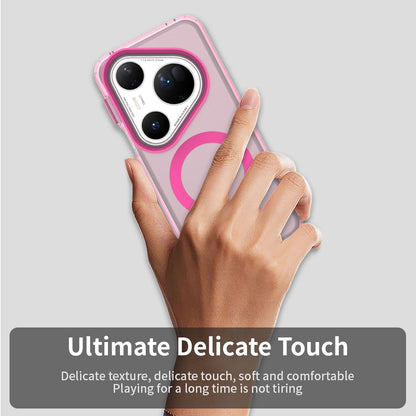 MagSafe-Hülle für Huawei Pura 80 Ultra, Techsuit, CandyCase, Rosa