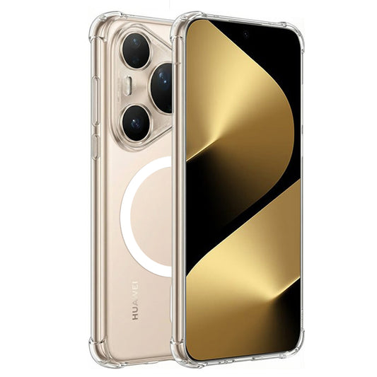 MagSafe Hülle für Huawei Pura 80 Ultra, Techsuit, Stoßfest, Transparent