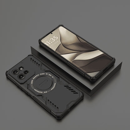 MagSafe-Hülle für Motorola Edge 50, Techsuit, ArmorMag, Schwarz
