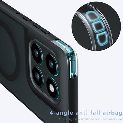 MagSafe-Hülle für Motorola Edge 60 Fusion / Edge 60, Techsuit, PureFrost, Schwarz