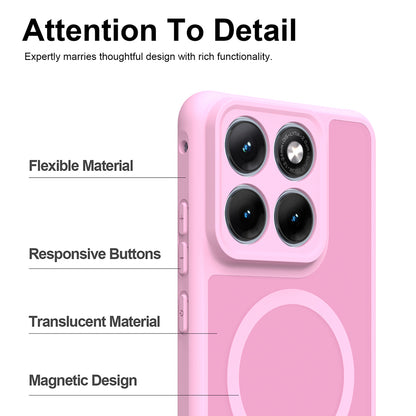 MagSafe-Hülle für Motorola Edge 70 Fusion, Techsuit, HaloFrost II, Rosa