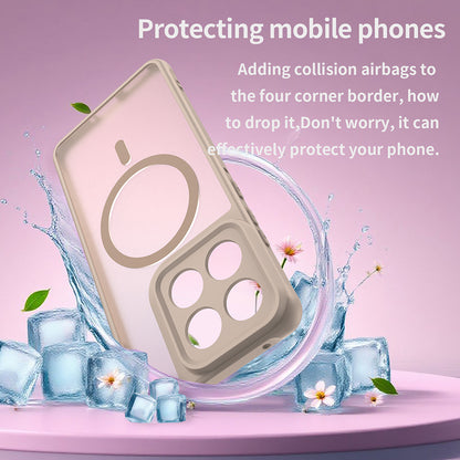 MagSafe Hülle für Motorola Edge 70, Techsuit, HaloFrost II, Gold