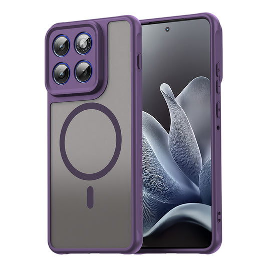 MagSafe Hülle für Motorola Edge 70, Techsuit, HaloFrost II, Lila