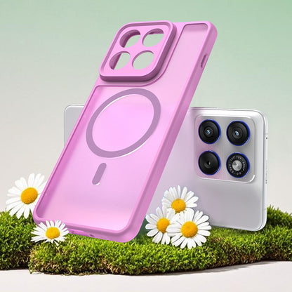 MagSafe Hülle für Motorola Edge 70, Techsuit, HaloFrost II, Rosa