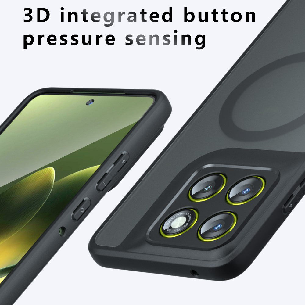 MagSafe Case for Motorola Edge 70 Ultra / Signature, Techsuit, PureFrost, Satin Black