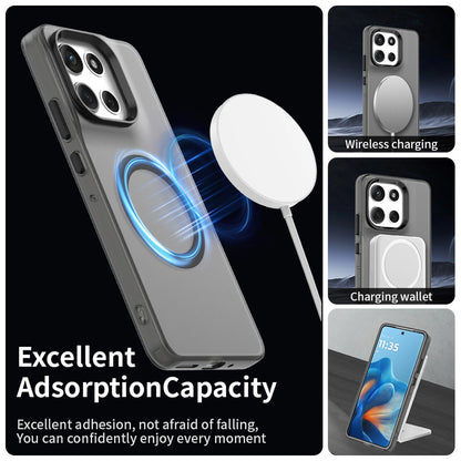 MagSafe Hülle für Motorola Moto G86, Techsuit, CandyCase, Schwarz