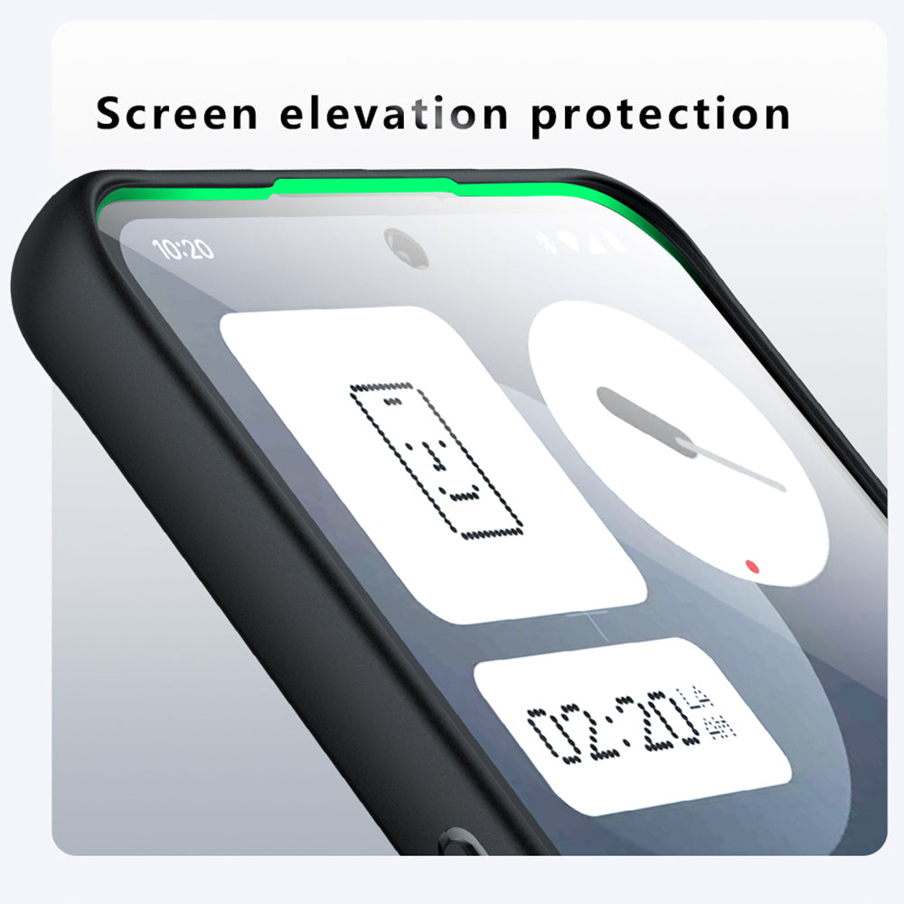 MagSafe Case for Nothing Phone (3a) Pro, Techsuit, PureFrost, Black