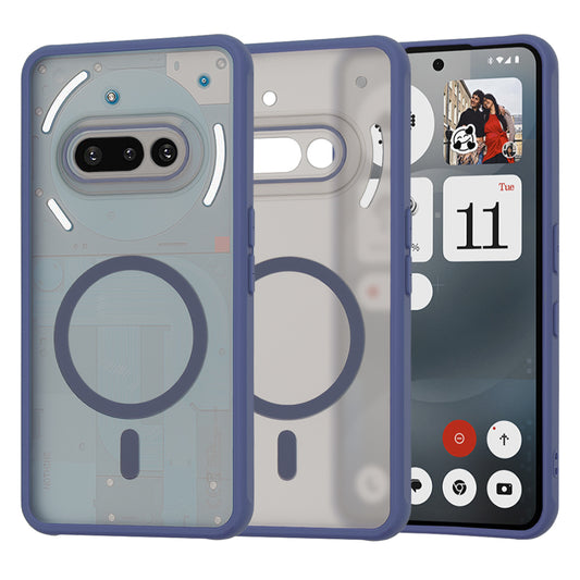 MagSafe-Hülle für Nothing Phone (3a), Techsuit, HaloFrost, Marineblau