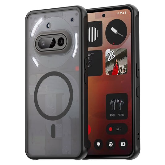MagSafe-Hülle für Nothing Phone (3a), Techsuit, HaloFrost II, Schwarz
