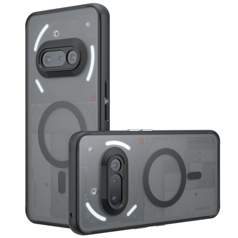 MagSafe Case for Nothing Phone (3a), Techsuit, PureFrost, Black
