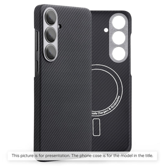 MagSafe Hülle für OnePlus 15, Techsuit, Aramid Fiber, Schwarz