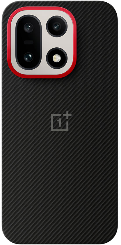 Hülle für OnePlus 15, Aramidfaser Magnetisch, Schwarz 5431102021