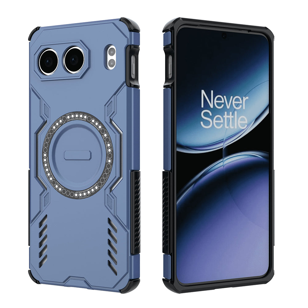 MagSafe-Hülle für OnePlus Nord 4, Techsuit, ArmorMag, Blau