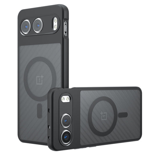 MagSafe-Hülle für OnePlus Nord 4, Techsuit, PureFrost, Schwarz