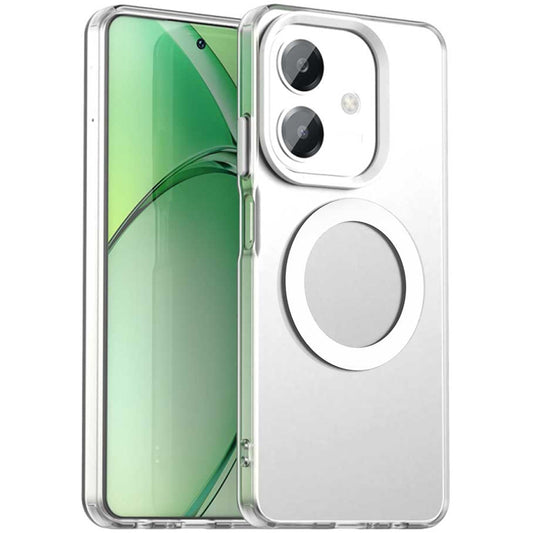 MagSafe-Hülle für Oppo A3 4G / A3 5G, Techsuit, CandyCase, Weiß