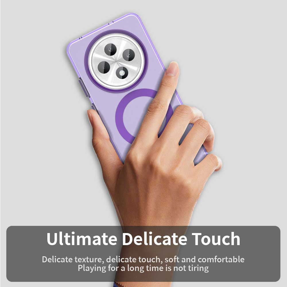 MagSafe Case for Oppo A3 4G / A3 5G, Techsuit, CandyCase, Purple