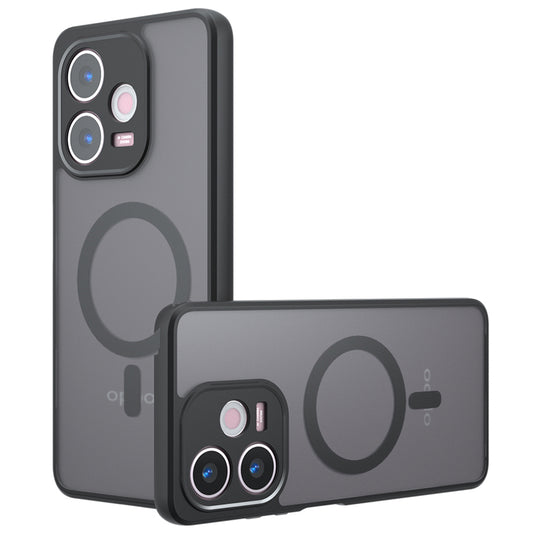 MagSafe-Hülle für Oppo A5 Pro 4G / A5 Pro, Techsuit, PureFrost, Schwarz