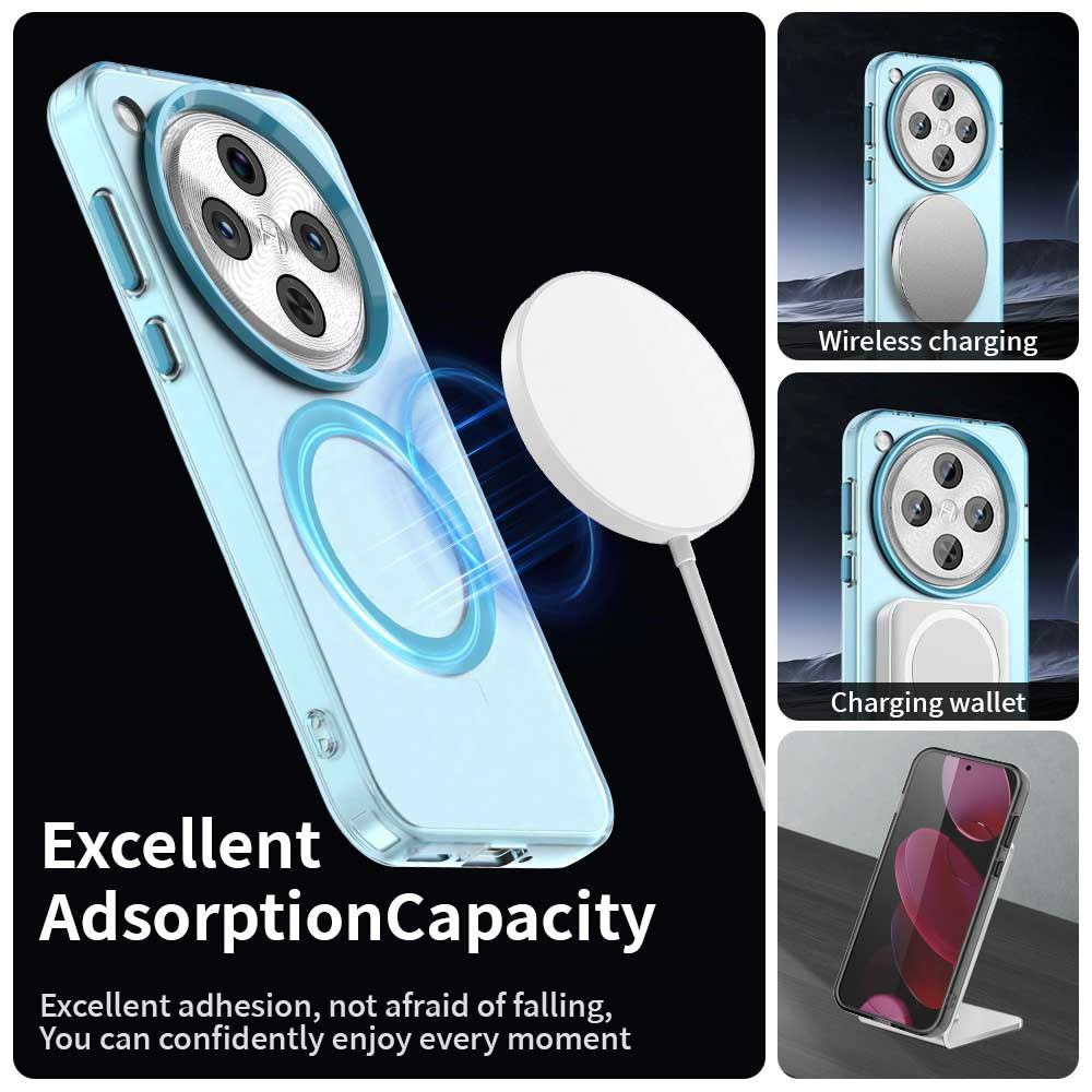 MagSafe Case for Oppo Find X8 Pro, Techsuit, CandyCase, Blue