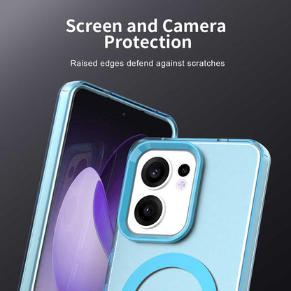 MagSafe-Hülle für Oppo Reno13 FS 5G / Reno13 F 4G / Reno13 F, Techsuit, CandyCase, Blau
