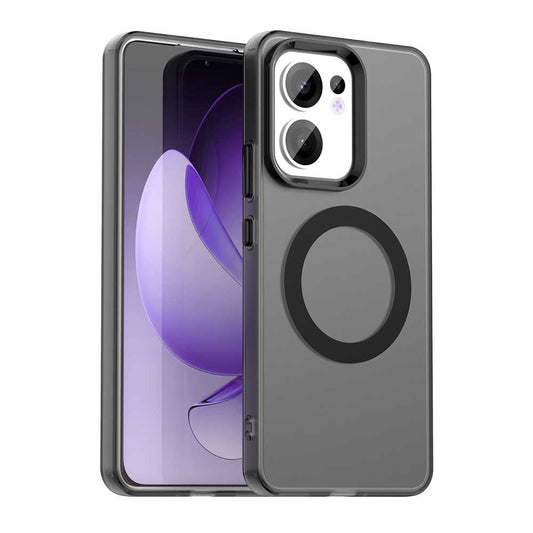 MagSafe-Hülle für Oppo Reno13 FS 5G / Reno13 F 4G / Reno13 F, Techsuit, CandyCase, Schwarz