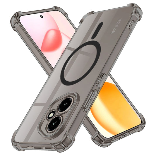 MagSafe-Hülle für Oppo Reno13 FS 5G / Reno13 F 4G / Reno13 F, Techsuit, stoßfest klar, rauchfarben