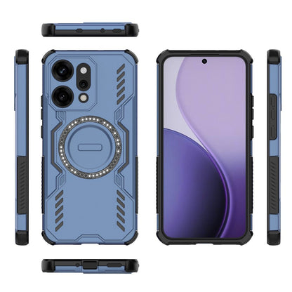 MagSafe-Hülle für Oppo Reno14 Pro, Techsuit, ArmorMag, Blau