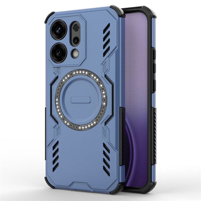 MagSafe-Hülle für Oppo Reno14, Techsuit, ArmorMag, Blau