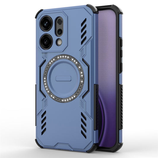 MagSafe-Hülle für Oppo Reno14, Techsuit, ArmorMag, Blau