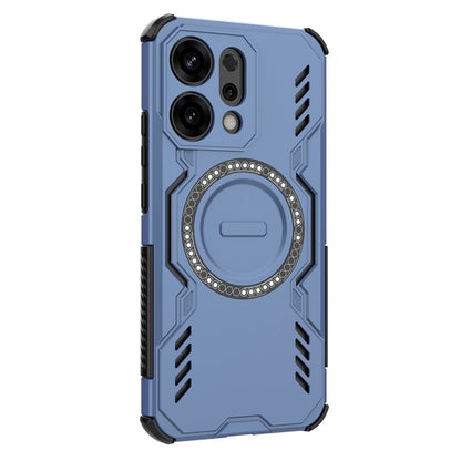 MagSafe-Hülle für Oppo Reno14, Techsuit, ArmorMag, Blau