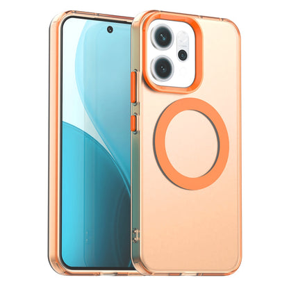 MagSafe Hülle für Oppo Reno14, Techsuit, CandyCase, Orange