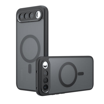 MagSafe-Hülle für Realme 16, Techsuit, PureFrost, Satin Schwarz