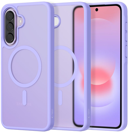 MagSafe-Hülle für Samsung Galaxy A37 5G / A56 A566 / A36 A366, Tech-Protect, Magmat, Mattes Lila