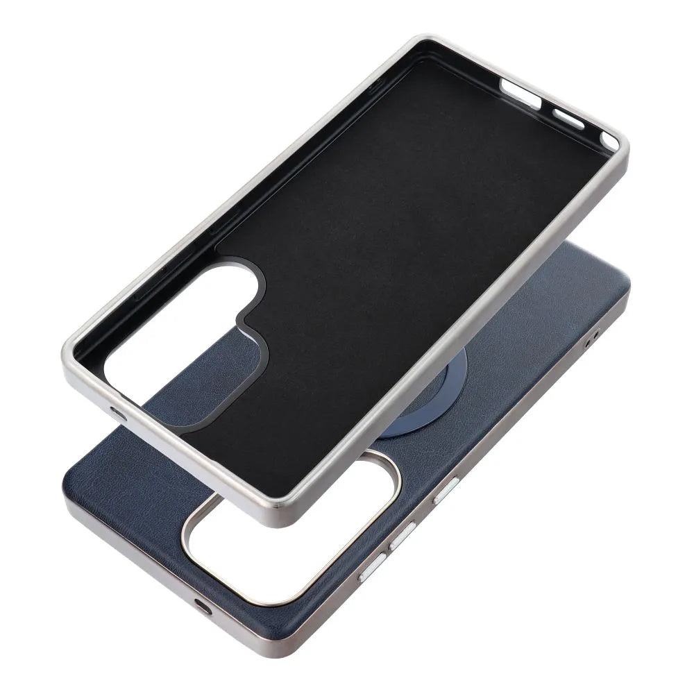 MagSafe-Hülle für Samsung Galaxy A56 A566, OEM, Gentleman Mag, Marineblau