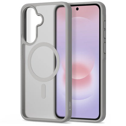 MagSafe-Hülle für Samsung Galaxy A57 5G, Tech-Protect, Magmat, Mattgrau